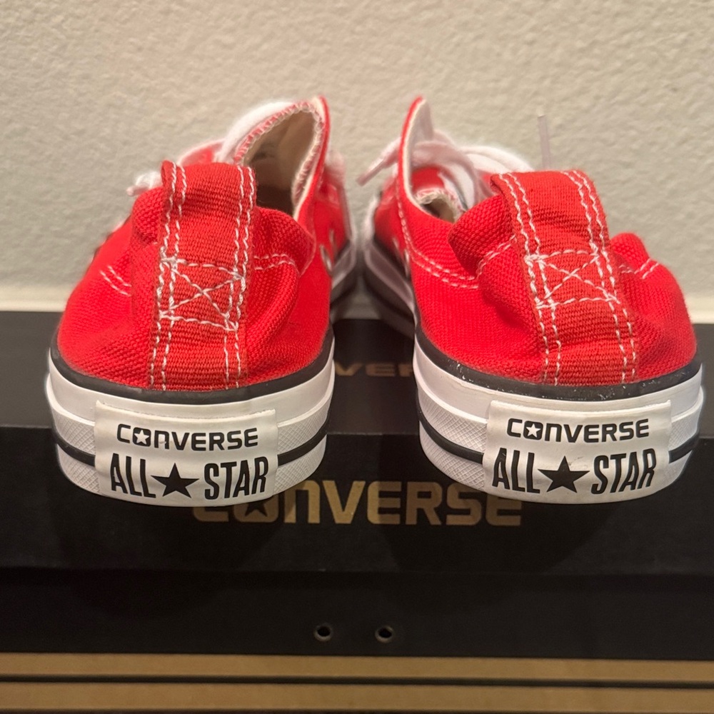 Converse Chuck Taylor Shoreline Varsity Red Slip On - Picture 7 of 7